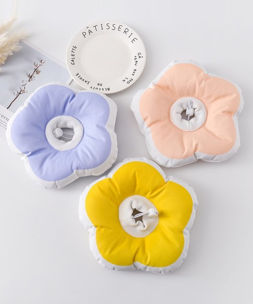 aimoha（アイモハ）の「ペット用エリザベスカラー 花形（その他ペットグッズ・レディース・ホワイト/パープル/ピンク/イエロー・SMALL/MEDIUM/LARGE）」の11枚目の写真