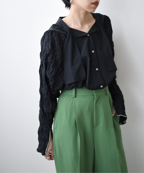 Eimee Law（エイミーロウ）の「プリーツワッシャースリーブ