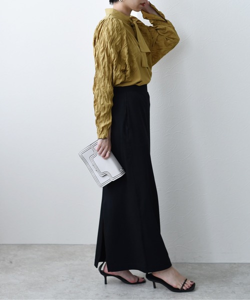 Eimiee Law エイミーロウ　プリーツワッシャースリーブドルマンTOPS Eimee Law（エイミーロウ）の「プリーツワッシャースリーブ