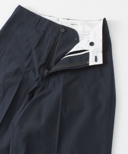 unify(ユニファイ)の「UNIFY Cotton Nylon Slacks(その他パンツ・レディース・ベージュ/ネイビー・ONE)」の7枚目の写真