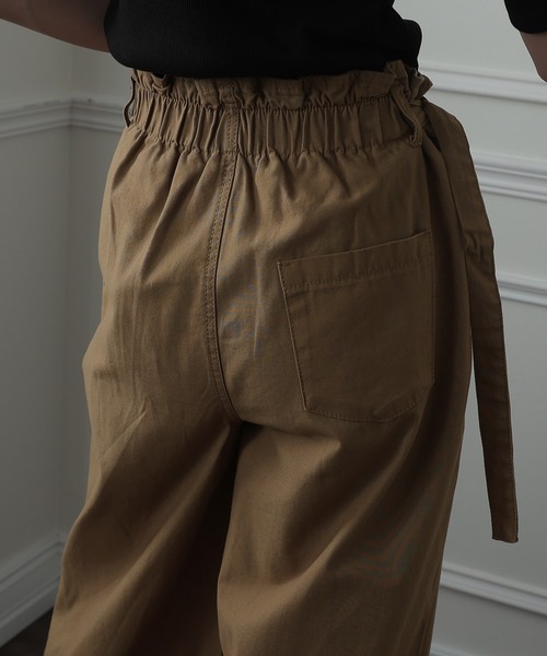 ElegChic(エレグシック)の「裾ベンツハイウエストワイドパンツ(その他パンツ・レディース・ブラック/カーキ/ベージュ・4L/L/XXL/XL/M)」の16枚目の写真