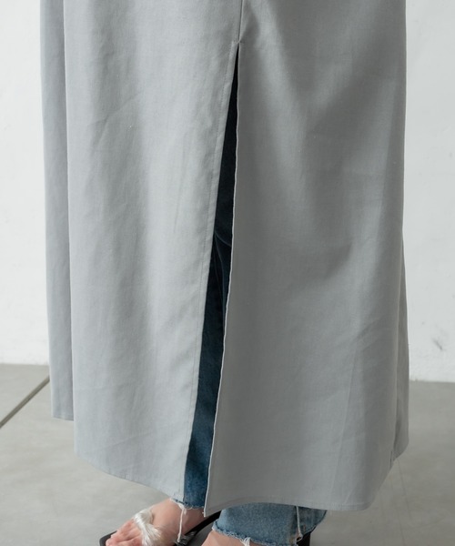 mystic（ミスティック）の「バックリボンワンピース（ワンピース・レディース・アイボリー/グレー・FREE）」の13枚目の写真