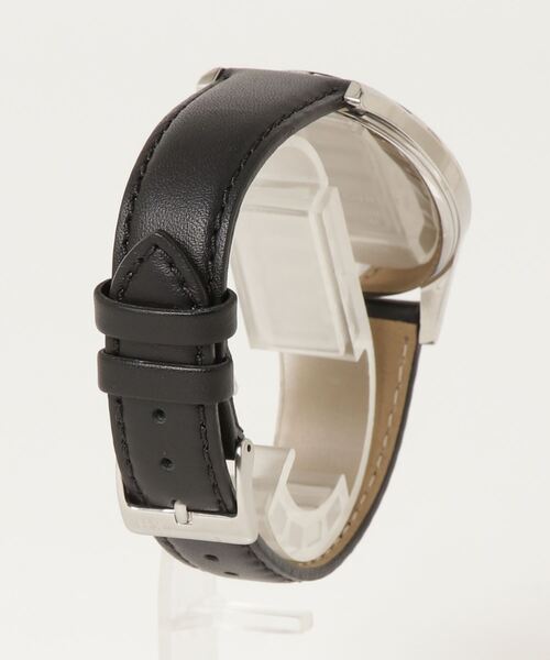 KATHARINE HAMNETT LONDON （キャサリンハムネットロンドン）の「KATHARINE HAMNETT LONDON/キャサリンハムネットロンドン NEW BASIC RETRO Watch（アナログ腕時計・メンズ・シルバー・FREE）」の8枚目の写真
