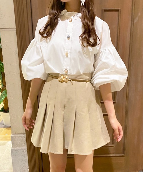 apres jour(アプレジュール)の「プリーツスカパン【ZOZOTOWN限定アイテム】【7PO】(スカート・レディース・ブラウン系その他/ベージュ/ライトベージュ/ライトブラウン・X-LARGE/フリー)」の22枚目の写真