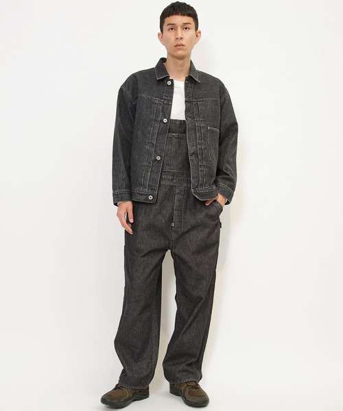 Johnbull（ジョンブル）の「デニムジャケットファーストモデル(ID213)（デニムジャケット・メンズ・ダークインディゴブルー/ブラック・MEDIUM/LARGE/SMALL）」の17枚目の写真