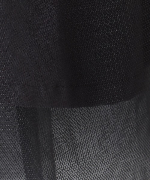 ikka（イッカ）の「【キッズ】チュールフレアスカート（100~160cm）（スカート・キッズ・チャコールグレー/ブラウン・100/110/120/130/140/150/160）」の7枚目の写真