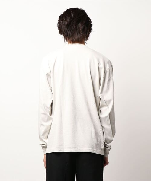 LOS ANGELES APPAREL(ロサンゼルスアパレル)の「【W】【it】【LOS ANGELES APPAREL】LA APPAREL 6.5oz GARMENT DYED CREW L/S TEE - 6.5オンス ガーメントダイ クルーネックTシャツ長袖(Tシャツ/カットソー・メンズ・ホワイト/ブラック/グレー/ゴールド/グリーン/オレンジ/ブルー・X-LARGE/LARGE/MEDIUM/SMALL/XX-LARGE)」の15枚目の写真