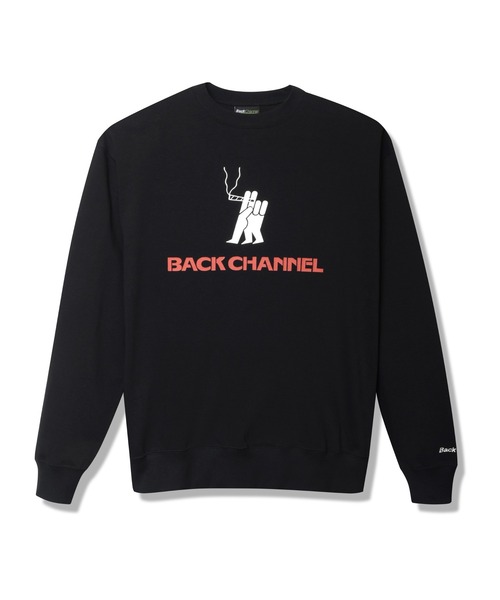 Back Channel（バックチャンネル）の「LIGHT CREW SWEAT（スウェット・メンズ・ブラック/イエロー/オリーブドラブ・MEDIUM/LARGE/X-LARGE/XX-LARGE）」の6枚目の写真