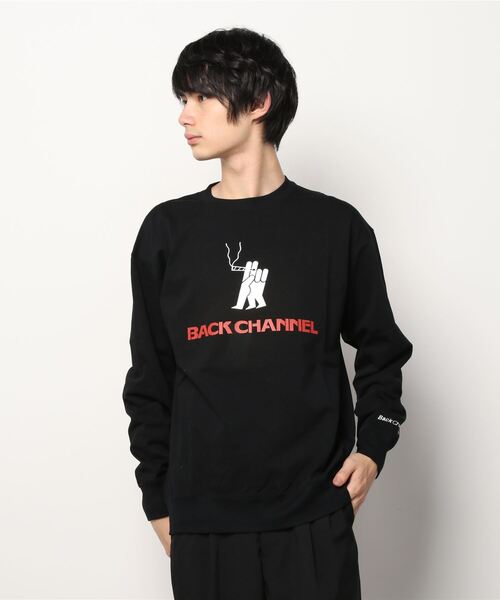 Back Channel（バックチャンネル）の「LIGHT CREW SWEAT（スウェット・メンズ・ブラック/イエロー/オリーブドラブ・MEDIUM/LARGE/X-LARGE/XX-LARGE）」の20枚目の写真