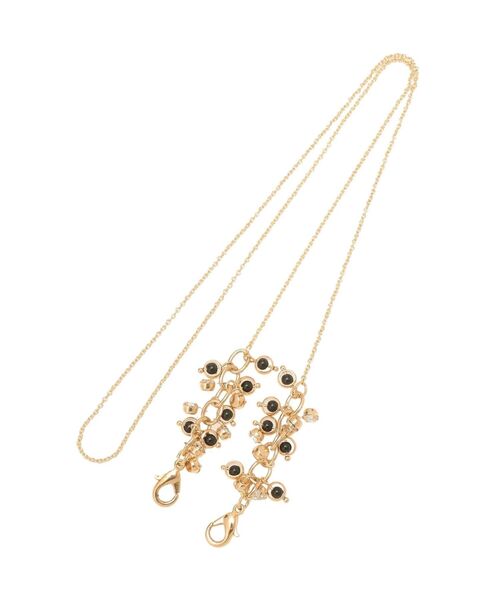 dazzlin（ダズリン）の「ドロップマスクチェーン（ネックレス・レディース・ゴールド・FREE）」の2枚目の写真