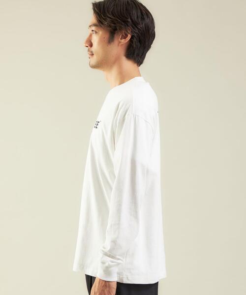 FRUIT OF THE LOOM（フルーツオブザルーム）の「OLT【別注】＜FRUIT OF THE LOOM×NO COFFEE＞ロゴ T1 Tシャツ ロンT（Tシャツ/カットソー・メンズ・ホワイト/ベージュ・L/M/XL）」の10枚目の写真