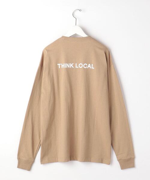 FRUIT OF THE LOOM（フルーツオブザルーム）の「OLT【別注】＜FRUIT OF THE LOOM×NO COFFEE＞ロゴ T1 Tシャツ ロンT（Tシャツ/カットソー・メンズ・ホワイト/ベージュ・L/M/XL）」の7枚目の写真