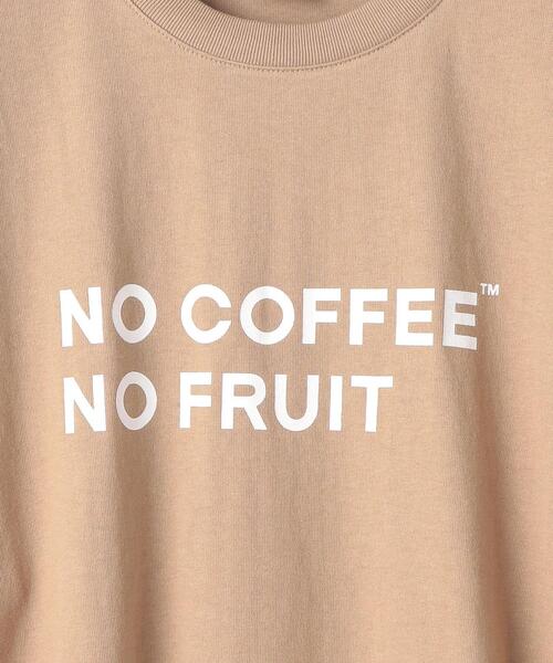 FRUIT OF THE LOOM（フルーツオブザルーム）の「OLT【別注】＜FRUIT OF THE LOOM×NO COFFEE＞ロゴ T1 Tシャツ ロンT（Tシャツ/カットソー・メンズ・ホワイト/ベージュ・L/M/XL）」の14枚目の写真