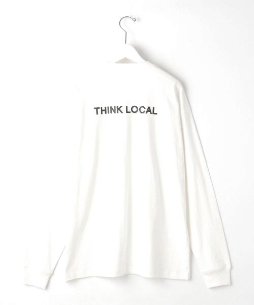 FRUIT OF THE LOOM（フルーツオブザルーム）の「OLT【別注】＜FRUIT OF THE LOOM×NO COFFEE＞ロゴ T1 Tシャツ ロンT（Tシャツ/カットソー・メンズ・ホワイト/ベージュ・L/M/XL）」の17枚目の写真