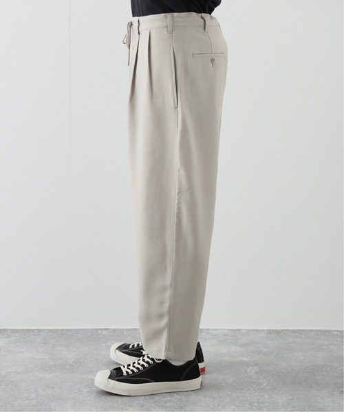 JOURNAL STANDARD（ジャーナルスタンダード）の「ジプシーサップ ブッチャー2タックイージーパンツ（その他パンツ・メンズ・ブラック/ベージュ/グレー・SMALL/MEDIUM/LARGE）」の11枚目の写真