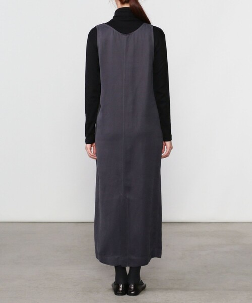 LE GLAZIK（ルグラジック）の「LE GLAZIK | スリーブレスドレス WOMEN（ワンピース・レディース・カーキ/ネイビー・36）」の10枚目の写真