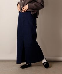 fredy repit | スリットナロー デニムスカート(デニムスカート)