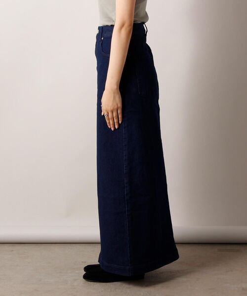 fredy repit（フレディレピ）の「スリットナロー デニムスカート（デニムスカート・レディース・ブラック/ネイビー・38/36）」の20枚目の写真