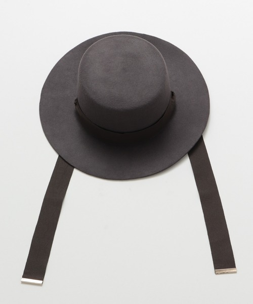 チャイハネ（チャイハネ）の「【チャイハネ】ジェスロングリボンハット（ハット・レディース・グレー/ターコイズブルー・FREE）」の9枚目の写真