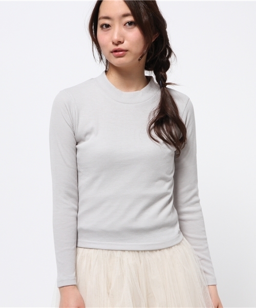 WEGO(ウィゴー)の「WEGO/ビスチェアンサンブルTシャツ(アンサンブル・レディース・オフホワイト/ライトグレー/ライトピンク・FREE)」の13枚目の写真