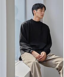 green label relaxing | ＜green label relaxing＞GIZA ソリッド モックネック 長袖 カットソー(Tシャツ/カットソー)