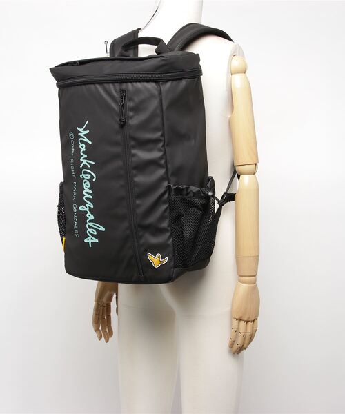 Mark Gonzales(マーク・ゴンザレス)の「【Mark Gonzales】Mark Gonzales マークゴンザレス リュック バックパック(バックパック/リュック・メンズ・ブラック×ブルー・FREE)」の8枚目の写真