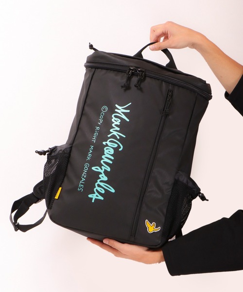 Mark Gonzales(マーク・ゴンザレス)の「【Mark Gonzales】Mark Gonzales マークゴンザレス リュック バックパック(バックパック/リュック・メンズ・ブラック×ブルー・FREE)」の15枚目の写真