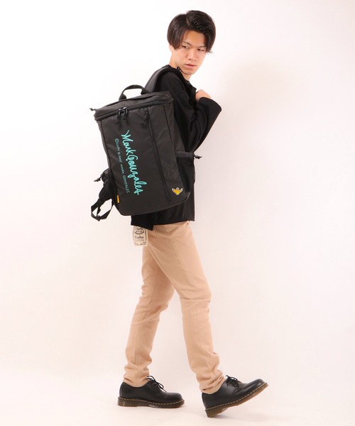 Mark Gonzales(マーク・ゴンザレス)の「【Mark Gonzales】Mark Gonzales マークゴンザレス リュック バックパック(バックパック/リュック・メンズ・ブラック×ブルー・FREE)」の14枚目の写真