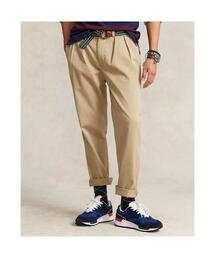 【超美品】POLO RALPH LAUREN プリーテッド ツイル パンツ POLO RALPH LAUREN（ポロ ラルフ ローレン）の「スリム