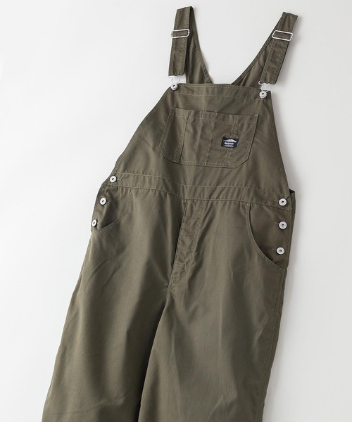 OUTDOOR PRODUCTS APPAREL(アウトドアプロダクツアパレル)の「【OUTDOOR PRODUCTS/アウトドアプロダクツ】防汚加工 ツイルオーバーオール ワンポイントブランドロゴ(サロペット/オーバーオール・メンズ・ブラック/ベージュ/オリーブ・SMALL/LARGE/MEDIUM/X-LARGE)」の6枚目の写真
