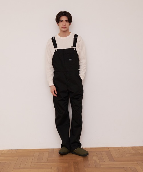 OUTDOOR PRODUCTS APPAREL(アウトドアプロダクツアパレル)の「【OUTDOOR PRODUCTS/アウトドアプロダクツ】防汚加工 ツイルオーバーオール ワンポイントブランドロゴ(サロペット/オーバーオール・メンズ・ブラック/ベージュ/オリーブ・SMALL/LARGE/MEDIUM/X-LARGE)」の13枚目の写真