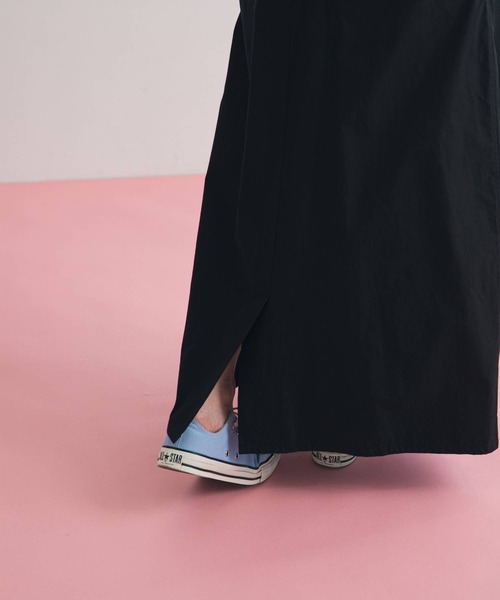 bohmal（ボマール）の「サスペンダー付きミリタリーロングスカート（スカート・レディース・カーキ/ブラック・FREE）」の19枚目の写真