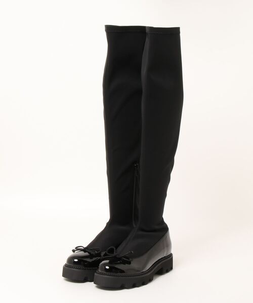 PINK HOUSE(ピンクハウス)の「Long boots(ブーツ・レディース・ライトブルー/ブラック/ブラウン・MEDIUM/LARGE/SMALL)」の2枚目の写真