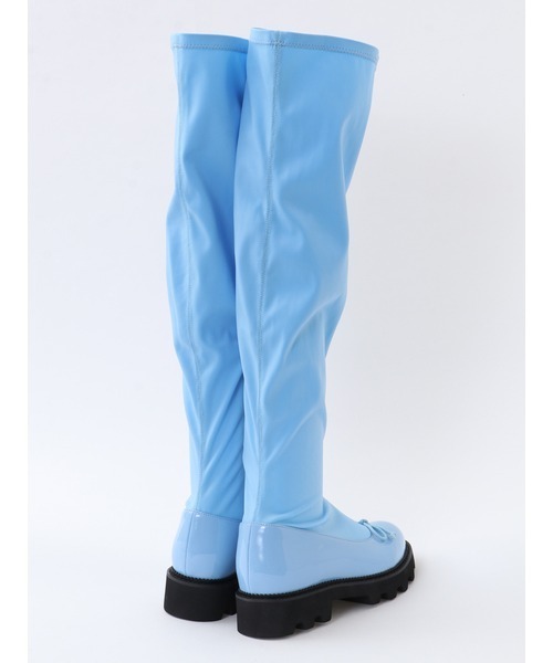 PINK HOUSE(ピンクハウス)の「Long boots(ブーツ・レディース・ライトブルー/ブラック/ブラウン・MEDIUM/LARGE/SMALL)」の6枚目の写真
