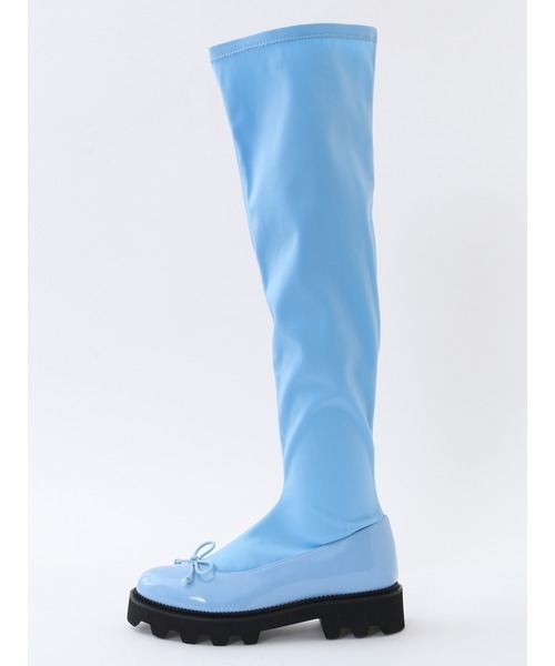 PINK HOUSE(ピンクハウス)の「Long boots(ブーツ・レディース・ライトブルー/ブラック/ブラウン・MEDIUM/LARGE/SMALL)」の7枚目の写真