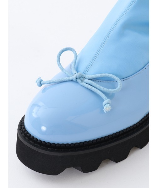 PINK HOUSE(ピンクハウス)の「Long boots(ブーツ・レディース・ライトブルー/ブラック/ブラウン・MEDIUM/LARGE/SMALL)」の9枚目の写真