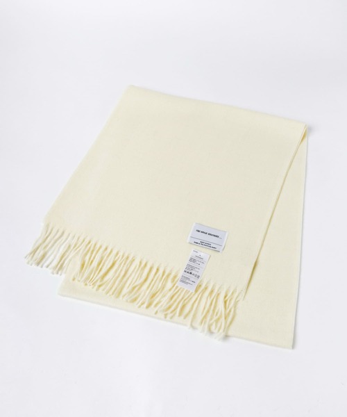 THE INOUE BROTHERS(ザイノウエブラザーズ)の「THE INOUE BROTHERS Brushed Scarf(マフラー・レディース・ホワイト系その他/ブルー系その他/キャメル/オレンジ/グレー/ブラック/ネイビー・ONE)」の8枚目の写真