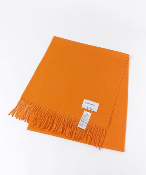 THE INOUE BROTHERS(ザイノウエブラザーズ)の「THE INOUE BROTHERS Brushed Scarf(マフラー・レディース・ホワイト系その他/ブルー系その他/キャメル/オレンジ/グレー/ブラック/ネイビー・ONE)」の9枚目の写真