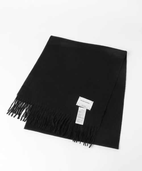 THE INOUE BROTHERS(ザイノウエブラザーズ)の「THE INOUE BROTHERS Brushed Scarf(マフラー・レディース・ホワイト系その他/ブルー系その他/キャメル/オレンジ/グレー/ブラック/ネイビー・ONE)」の14枚目の写真