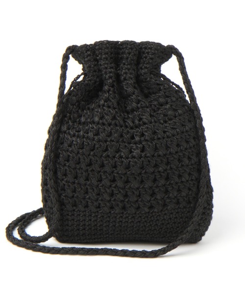 studio CLIP（スタディオクリップ）の「ニットクロシェショルダーバッグ（ショルダーバッグ・レディース・グレー/アイボリー/キャメル/ブラック/ブルー・FREE）」の17枚目の写真