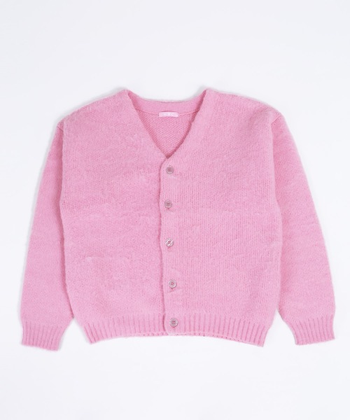 WC(ダブル シー)の「モヘアタッチビッグカーディガン(カーディガン/ボレロ・レディース・ブラック/ピンク/グリーン/ライトパープル/サックスブルー/ホワイト・FREE)」の13枚目の写真