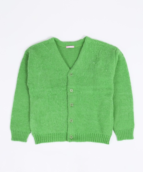 WC(ダブル シー)の「モヘアタッチビッグカーディガン(カーディガン/ボレロ・レディース・ブラック/ピンク/グリーン/ライトパープル/サックスブルー/ホワイト・FREE)」の10枚目の写真