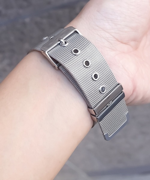 Urban Coral(アーバンコーラル)の「Apple Watch Band / アップルウォッチ バンド ピンバックルステンレス / Urban Coral(デジタル腕時計・レディース・ブラック/ピンク/シルバー/ゴールド/ゴールド系その他/シャンパン・40mm/44mm)」の8枚目の写真