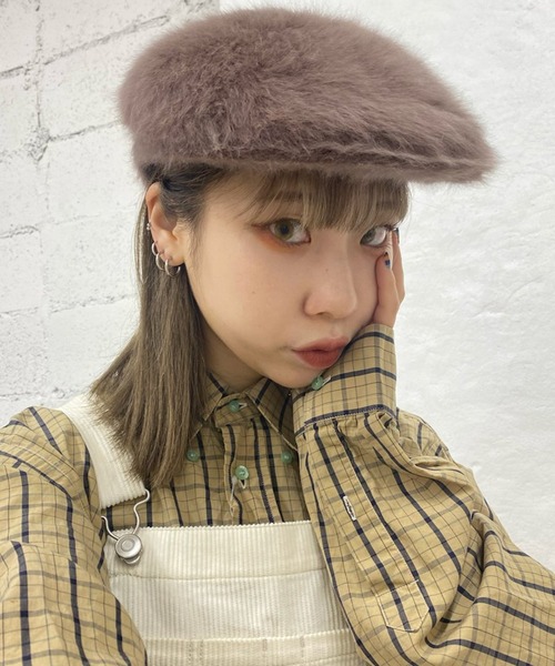 KANGOL(カンゴール)の「WEGO/Furgora 504(ハンチング/ベレー帽・メンズ・ブラック/ブラウン/アイボリー・FREE)」の13枚目の写真