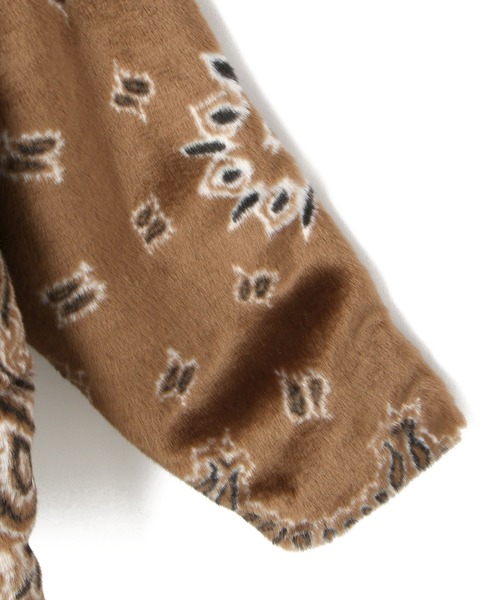 DANKE SCHON（ダンケシェーン）の「DankeSchon/ダンケシェーン/ペイズリーファーブルゾン（ブルゾン・メンズ・ブラック/ブラウン・MEDIUM/LARGE）」の17枚目の写真