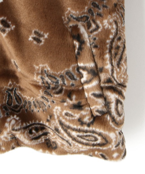 DANKE SCHON（ダンケシェーン）の「DankeSchon/ダンケシェーン/ペイズリーファーブルゾン（ブルゾン・メンズ・ブラック/ブラウン・MEDIUM/LARGE）」の18枚目の写真