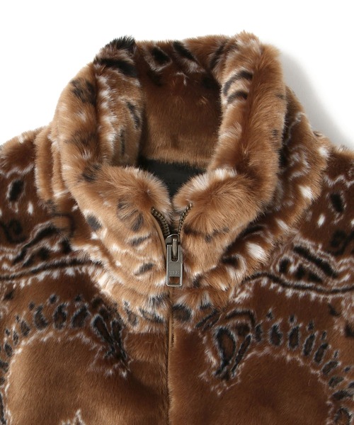 DANKE SCHON（ダンケシェーン）の「DankeSchon/ダンケシェーン/ペイズリーファーブルゾン（ブルゾン・メンズ・ブラック/ブラウン・MEDIUM/LARGE）」の15枚目の写真