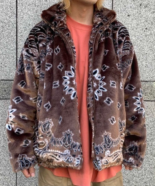 セール】DankeSchon/ダンケシェーン/ペイズリーファーブルゾン