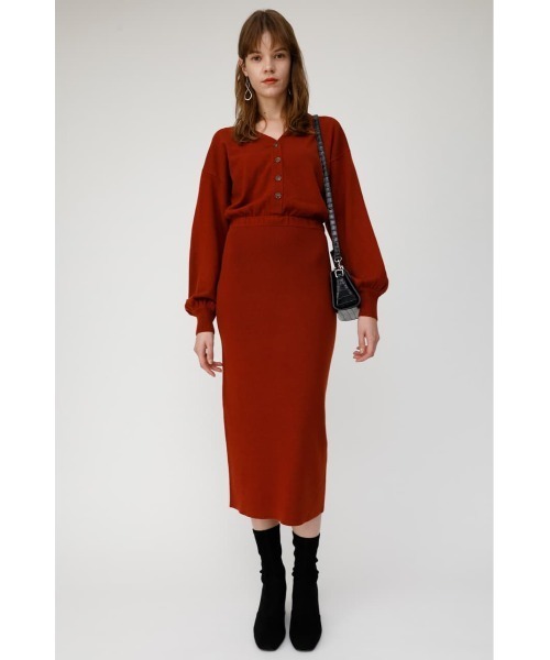 ブランド古着 ニットワンピース ワンピース Moussy マウジー のファッション通販 Zozoused