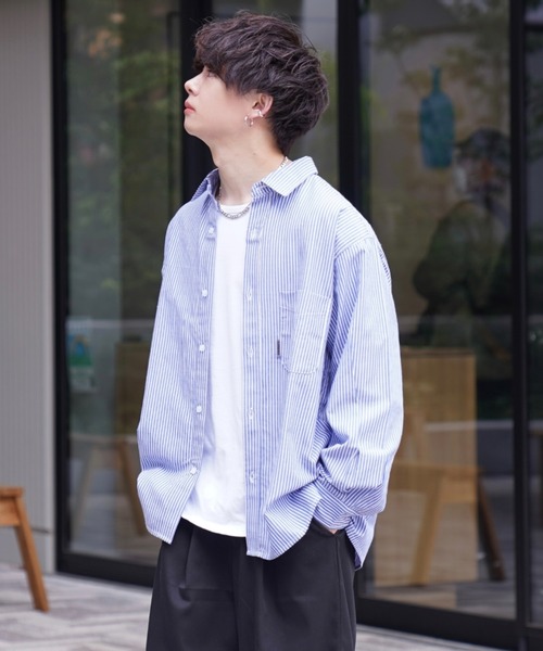 ADAMASTE（アダマスト）の「ステンレスフープピアス/イヤリング【両耳用】（ピアス（両耳用）・メンズ・シルバー/シルバー系その他・FREE）」の16枚目の写真